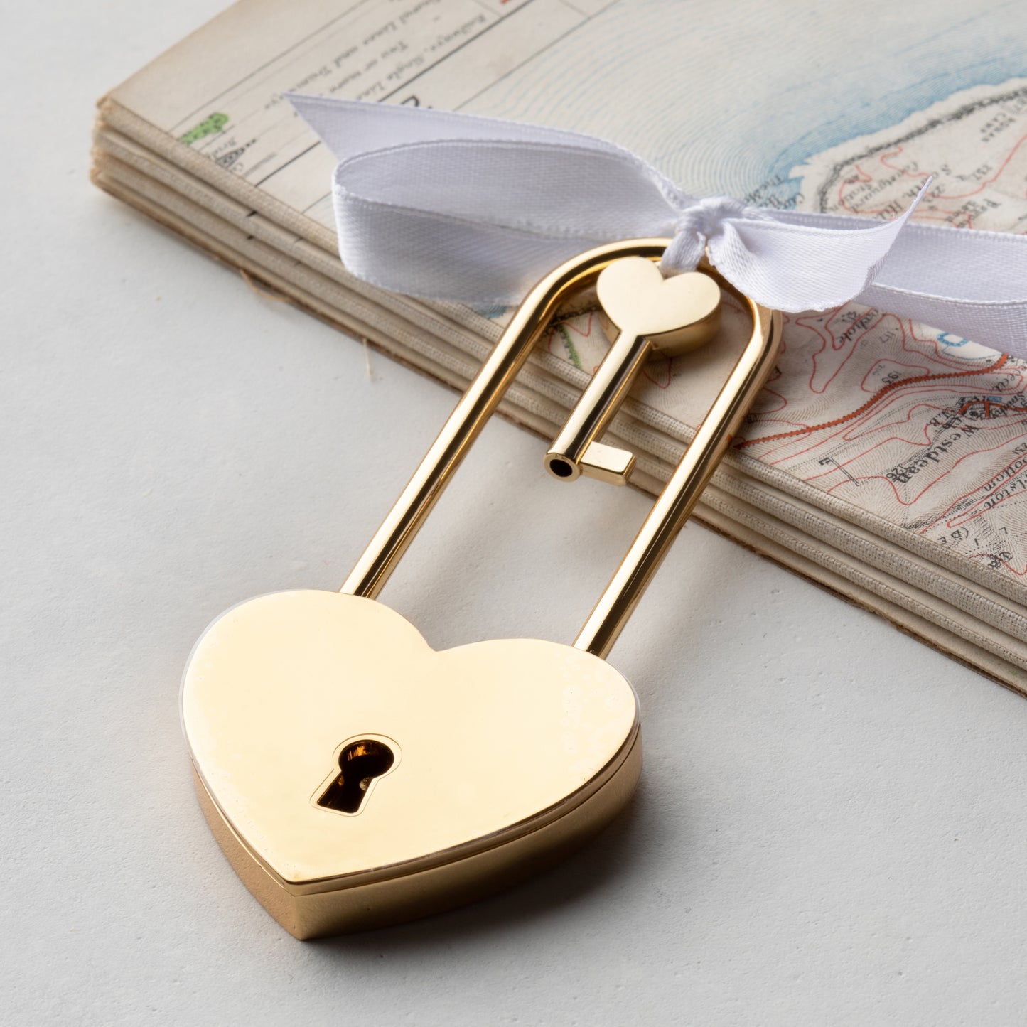 Personalised Gold Padlock