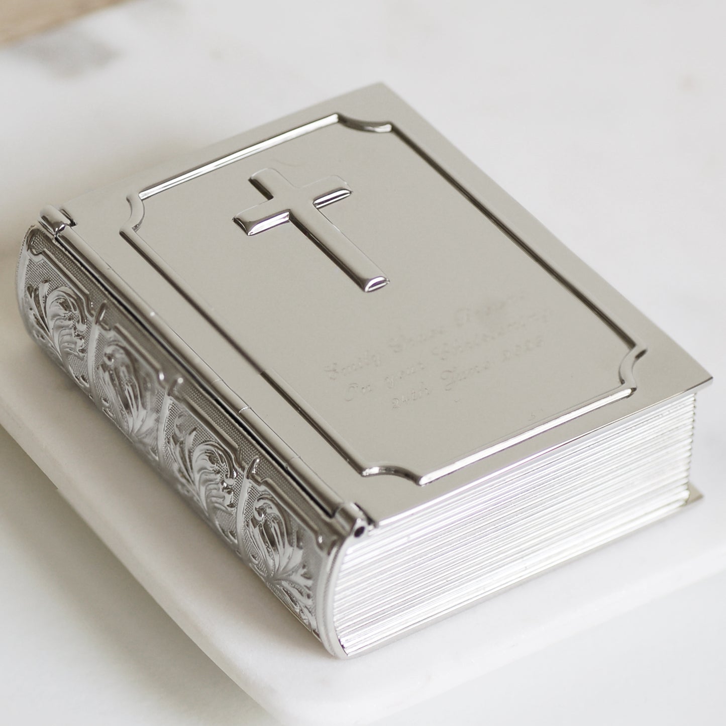 Personalised Bible Trinket Box