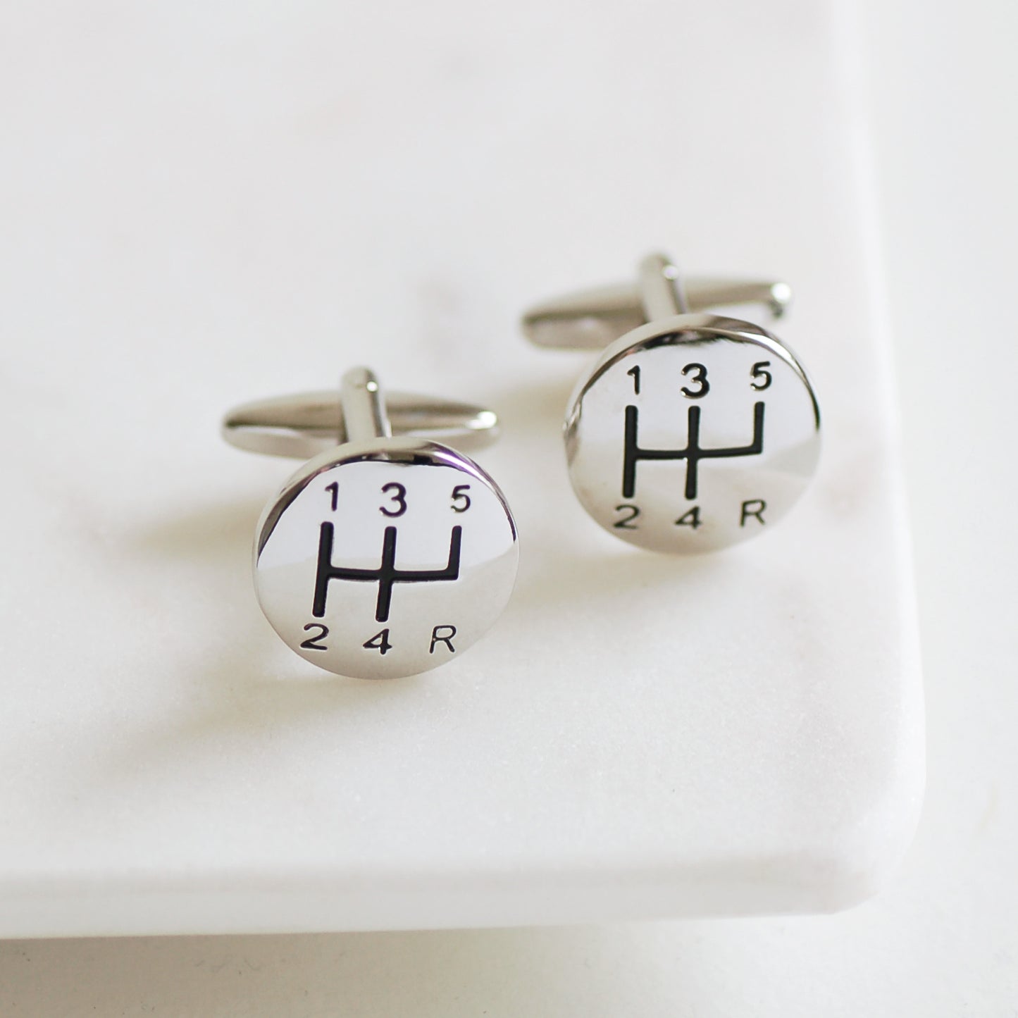 Gear Stick Cufflinks
