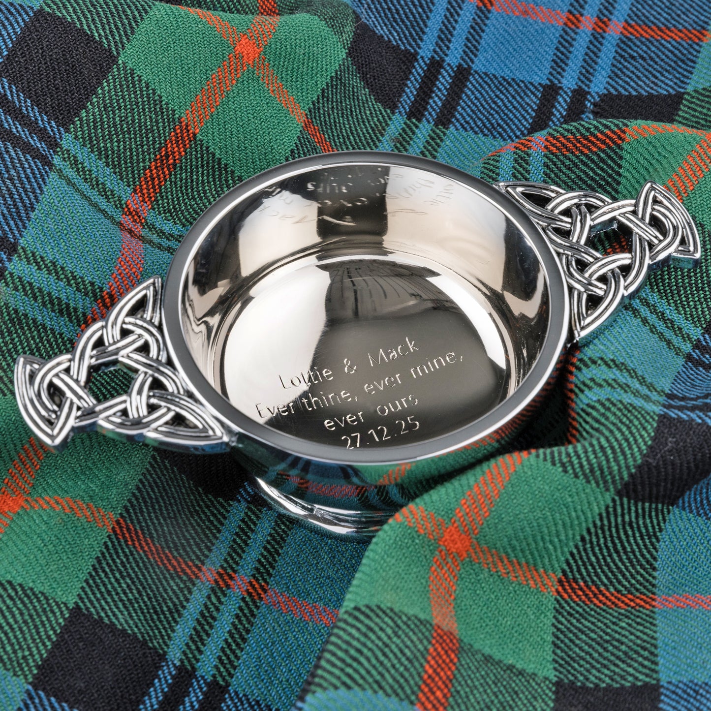 Engraved Quaich