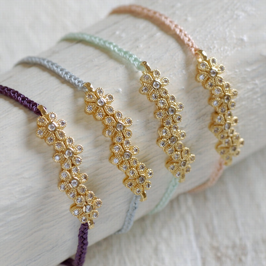 Flower Friendship Bracelet