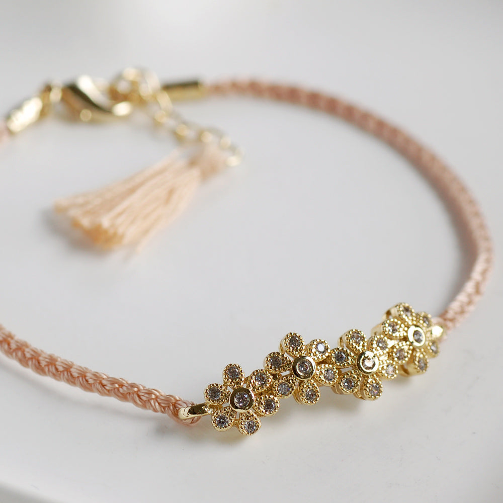 Flower Friendship Bracelet