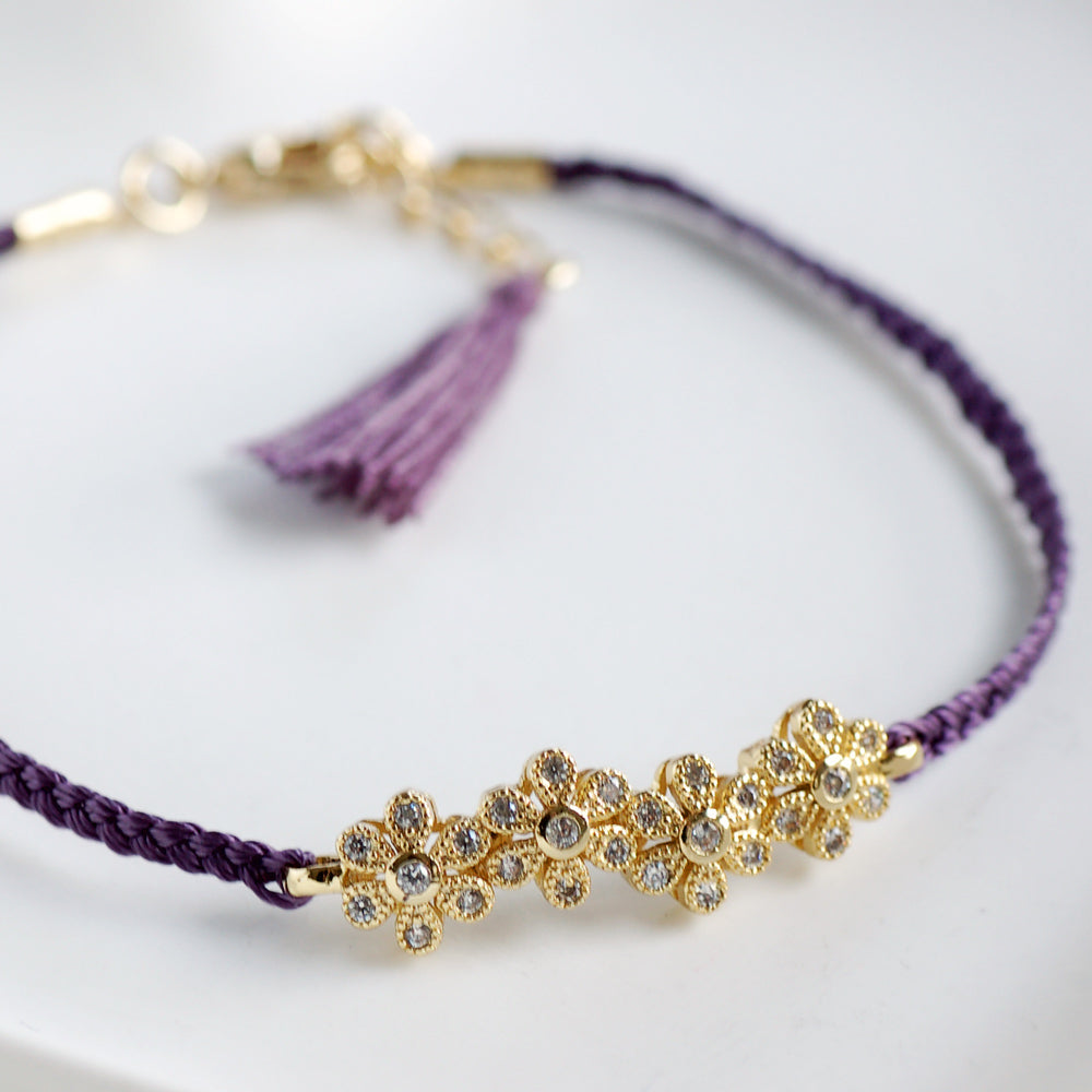 Flower Friendship Bracelet