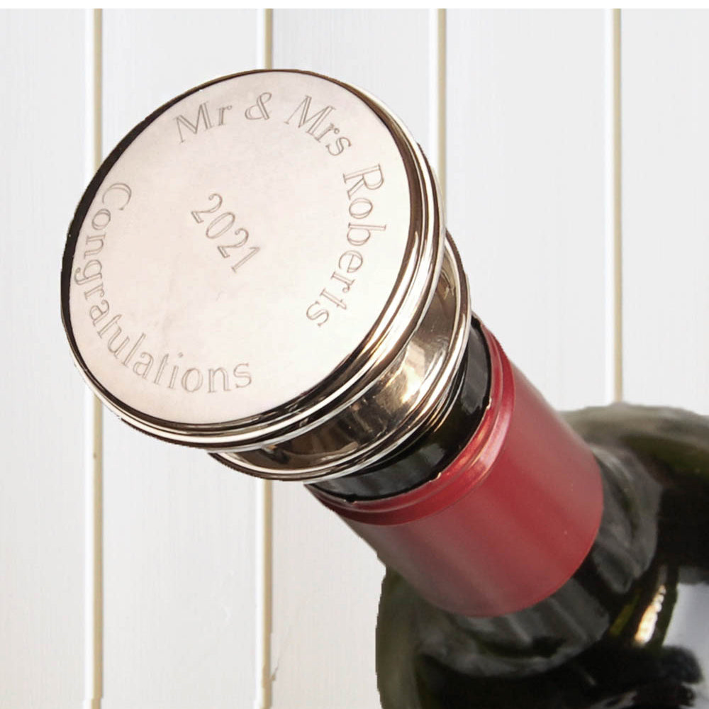 Personalised Wine Bottle Stopper