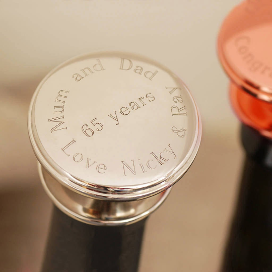 Personalised Wine Bottle Stopper