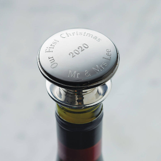 Personalised Wine Bottle Stopper