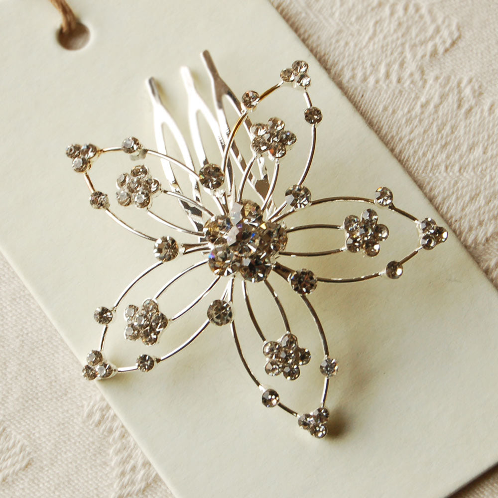 Flower Hair Comb
