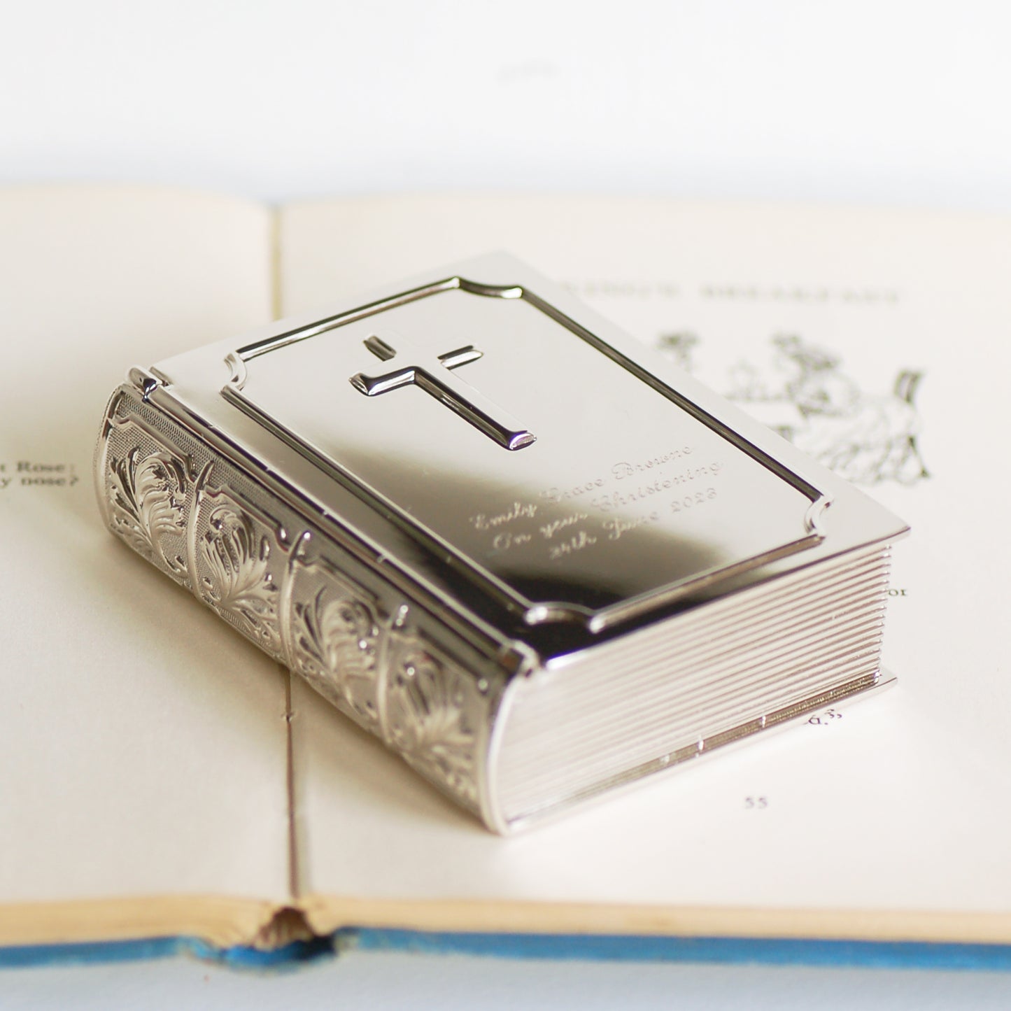 Personalised Bible Trinket Box