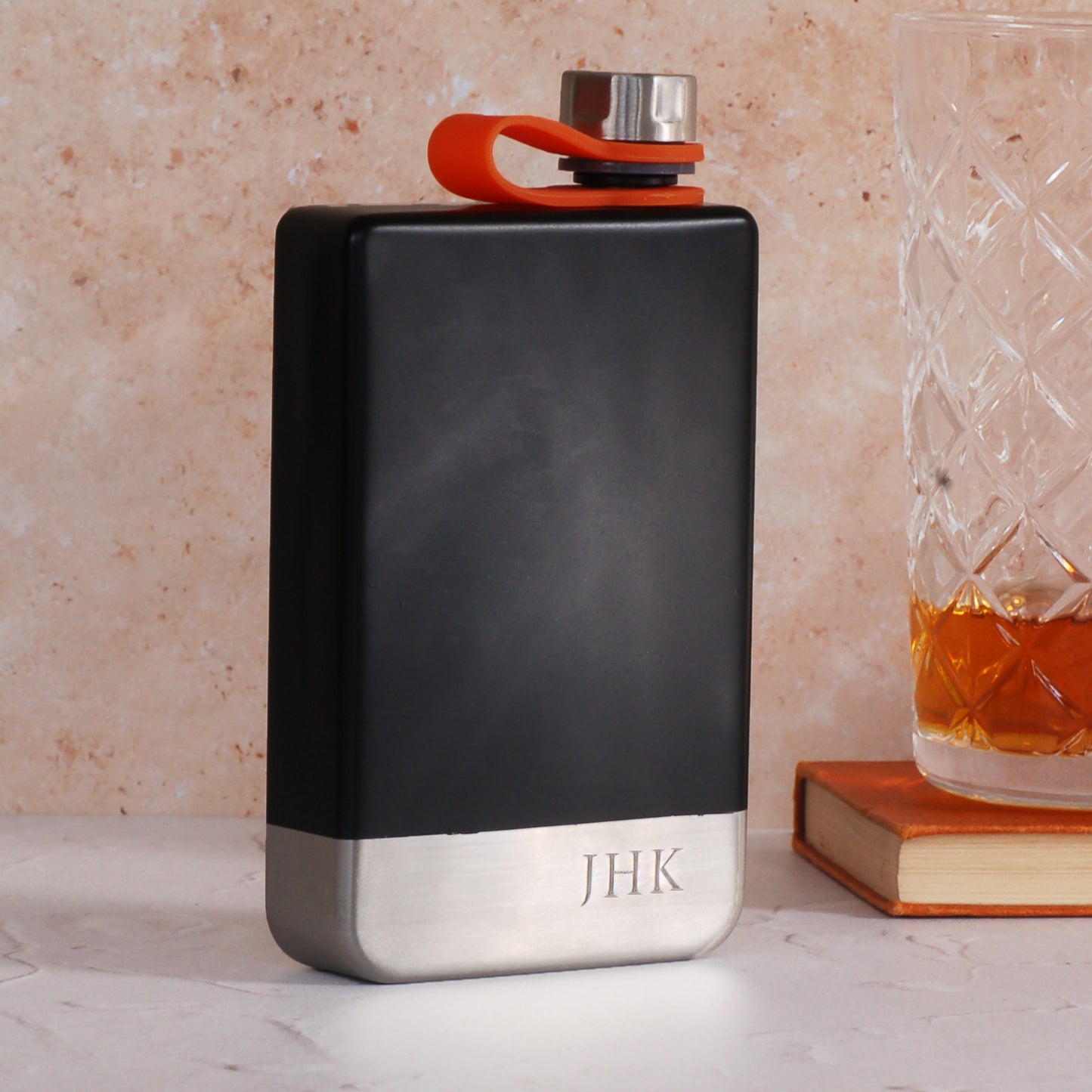 Personalised Initials 8oz Hip Flask