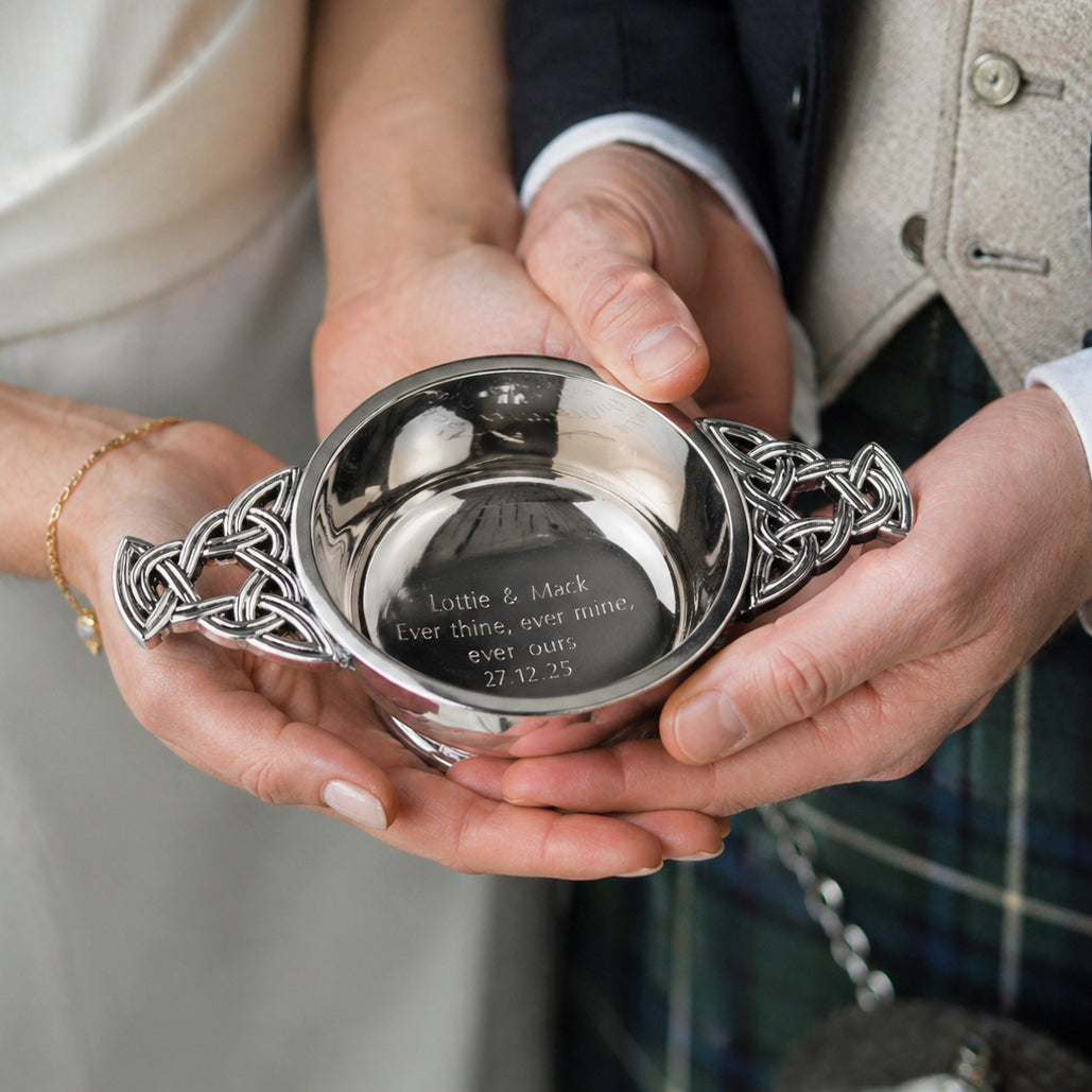 Engraved Quaich
