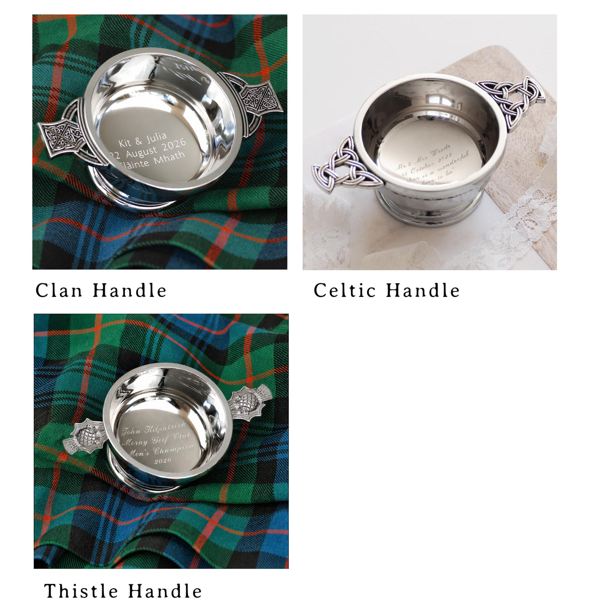 Personalised Quaich