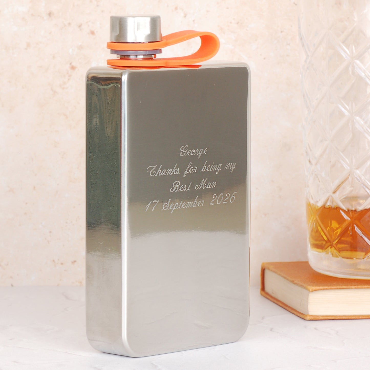 Personalised 8oz Hip Flask