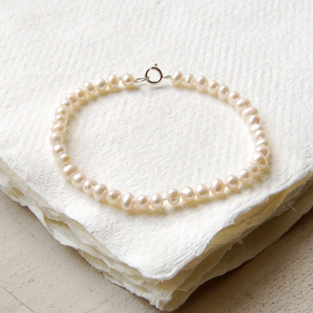 Girl's Seed Pearl Bracelet