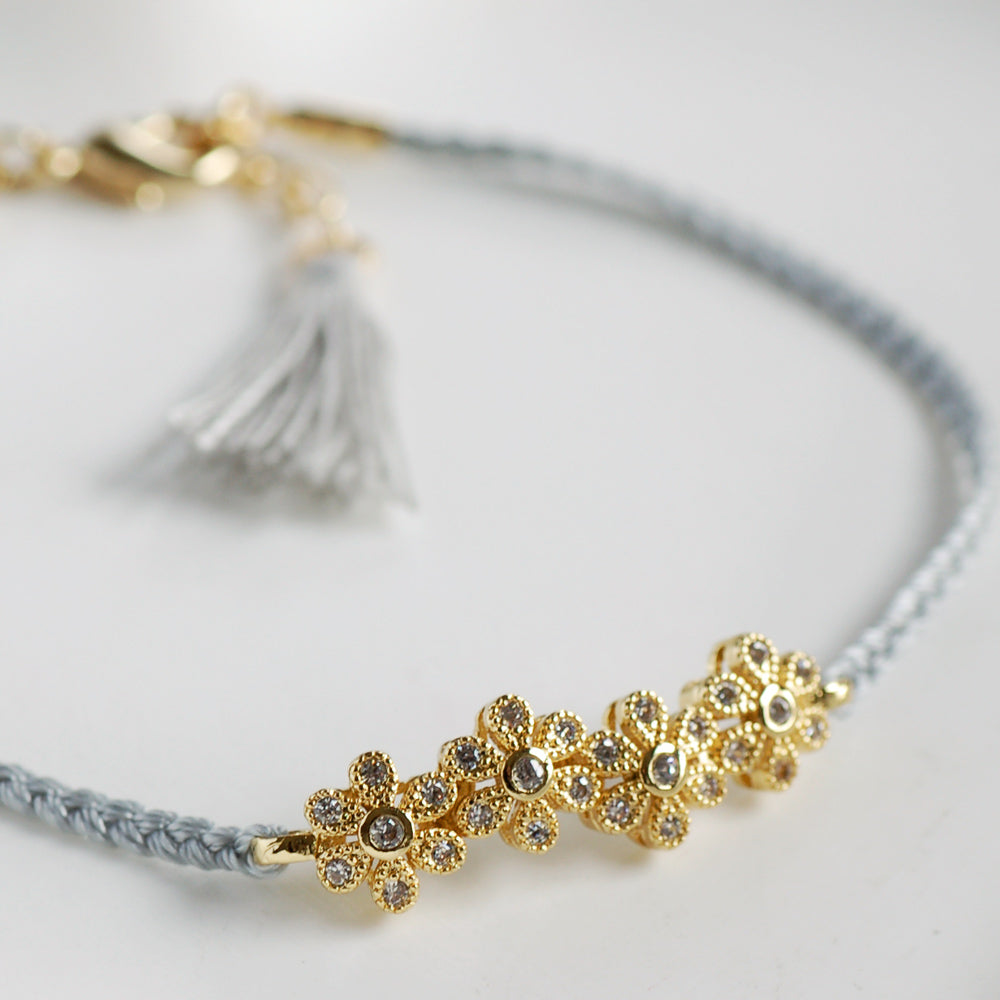 Flower Friendship Bracelet