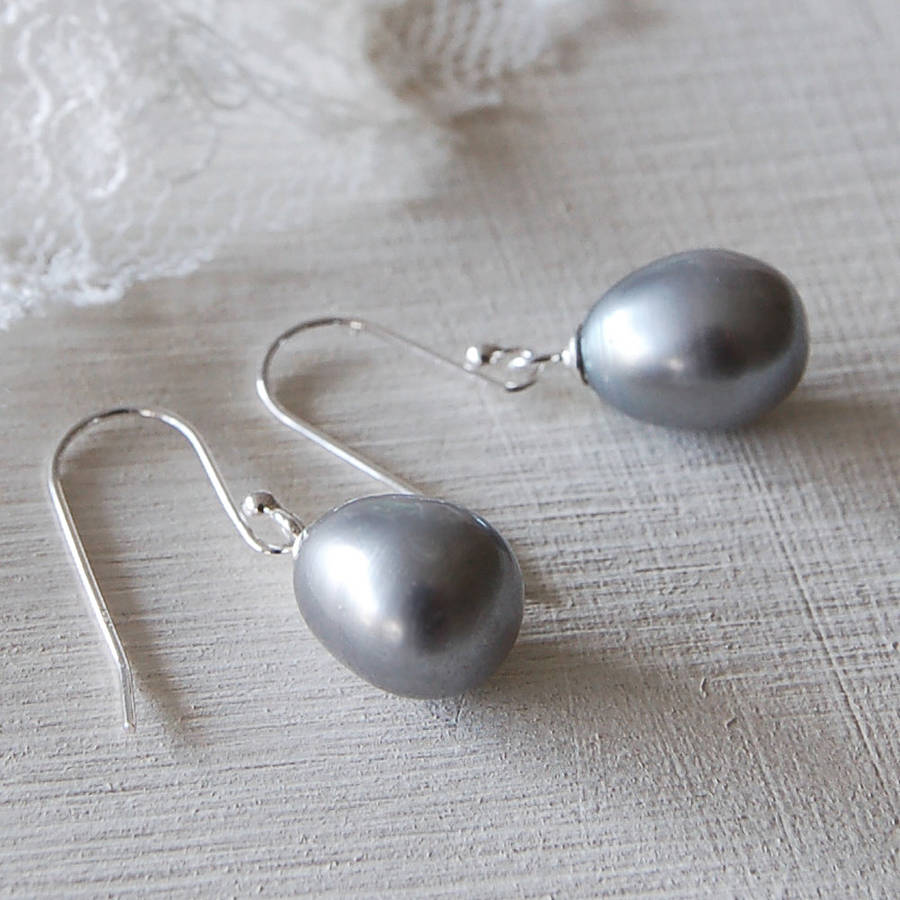 Ivory Pearl Drop Earrings