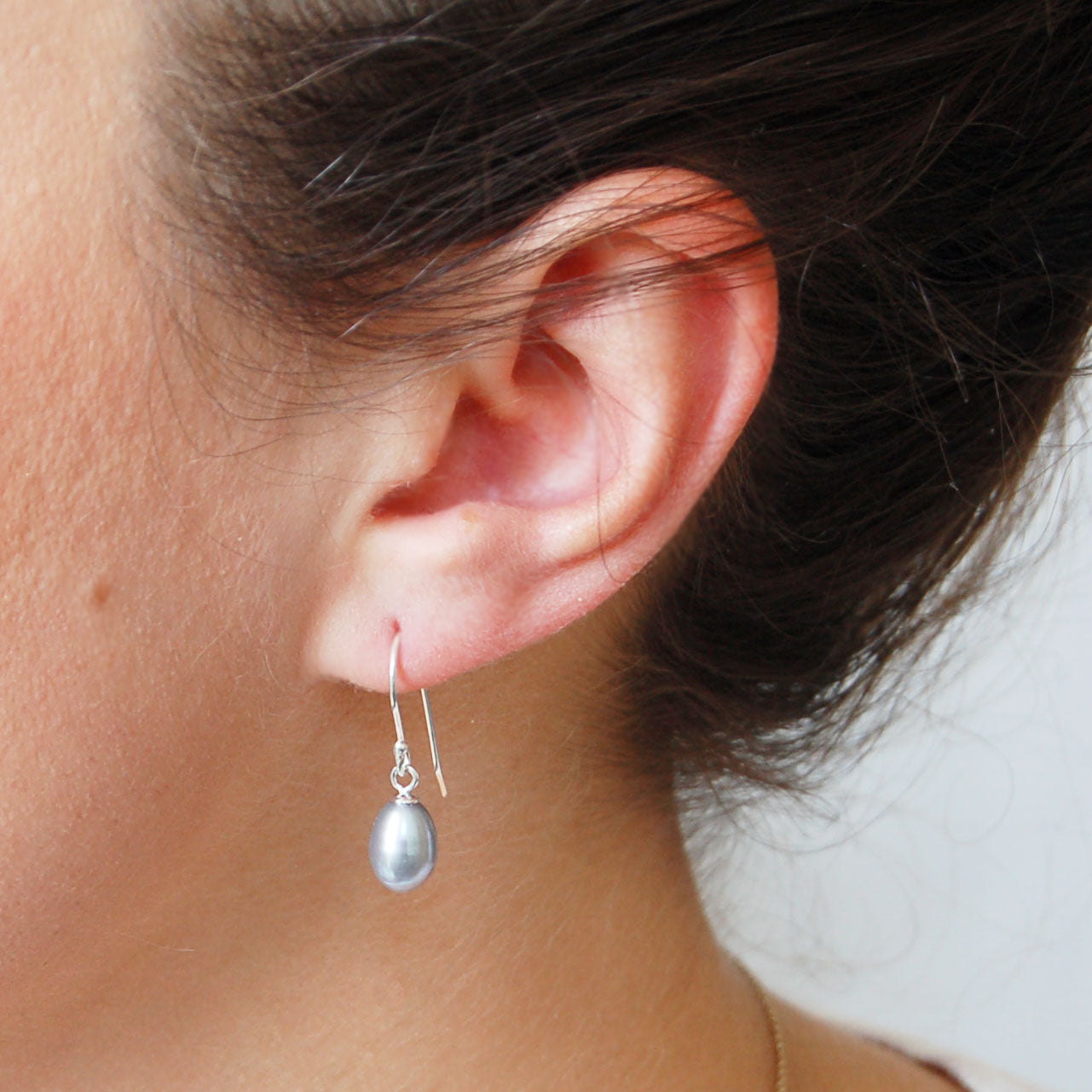 Ivory Pearl Drop Earrings