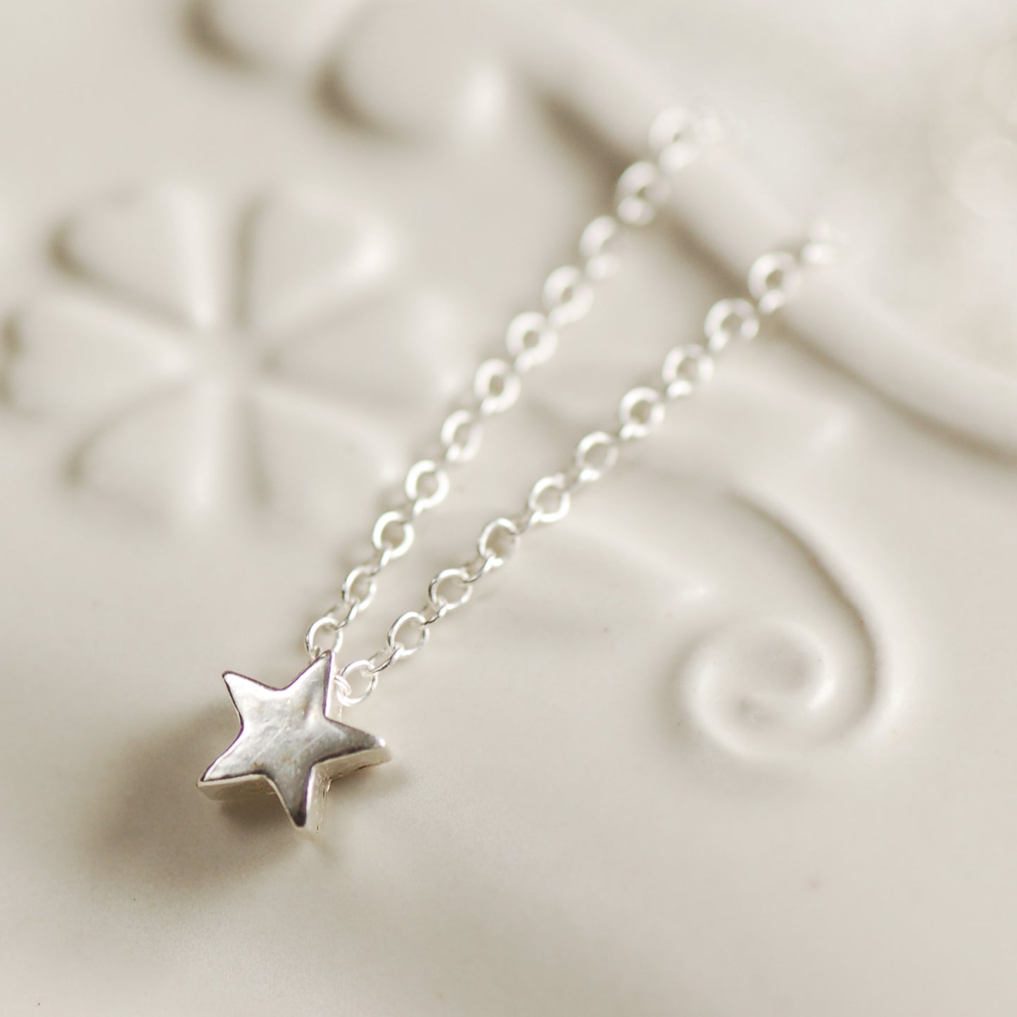 Silver Star Necklace