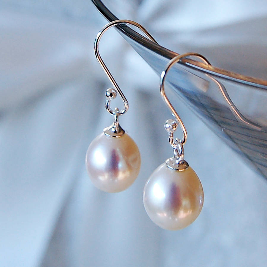 Ivory Pearl Drop Earrings