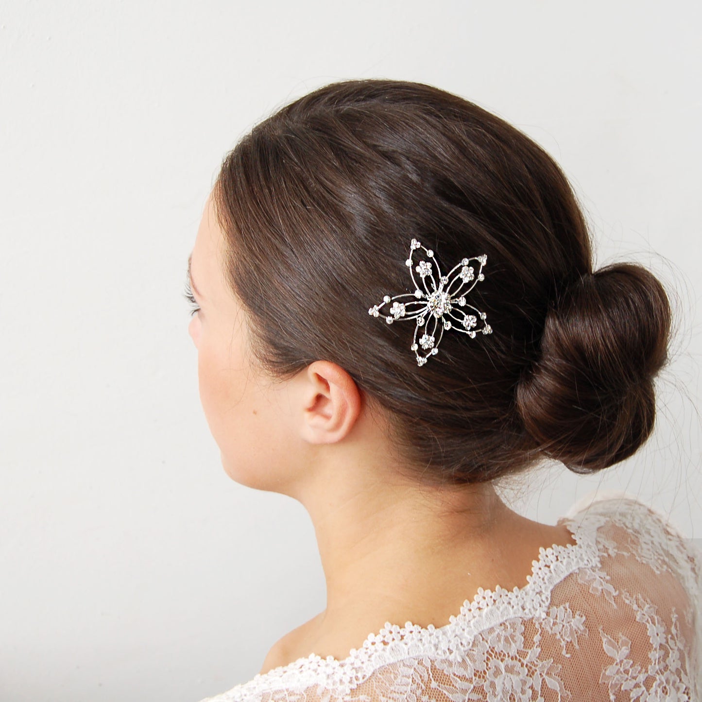 Flower Hair Comb